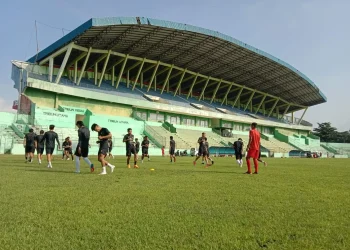 Stadion Gajayana Kota Malang yang diusulkan akan dilakukan renovasi. (Foto/M Sholeh)