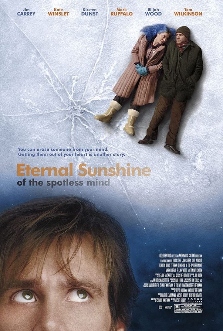 Poster film Eternal Sunshine of the Spotless Mind.
