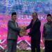Pelantikan Rektor UMM, Prof Dr Nazaruddin Malik SE MSi, periode 2024-2028 dihadiri sederer tokoh penting di kalangan Muhamamdiyah hingga pemerintahan.