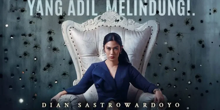 Sinopsis series Ratu Adil yang diperankan oleh Dian Sastrowardoyo yang akan rilis 29 Februari 2024 dan terbagi dalam delapan episode /Foto: Instagram @therealdisastr
