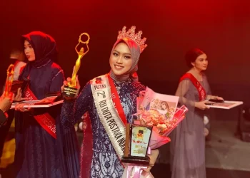 Choirun Izag, mahasiswi Unisma peraih runner-up 2 Duta Pustaka Nasional.