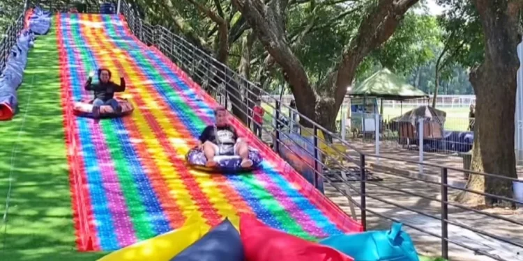 Informasi tentang wisata ramah anak, Taman Rampal Malang yang baru saja dibuka pada 17 Februari 2024 lalu /Foto: Instagram @taman.rampal