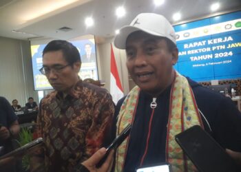 Ketua Paguyuban Rektor PTN Jatim, Prof Nurhasan.
