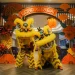 Show dance Barongsai dari Klenteng En Ang Kiong.
