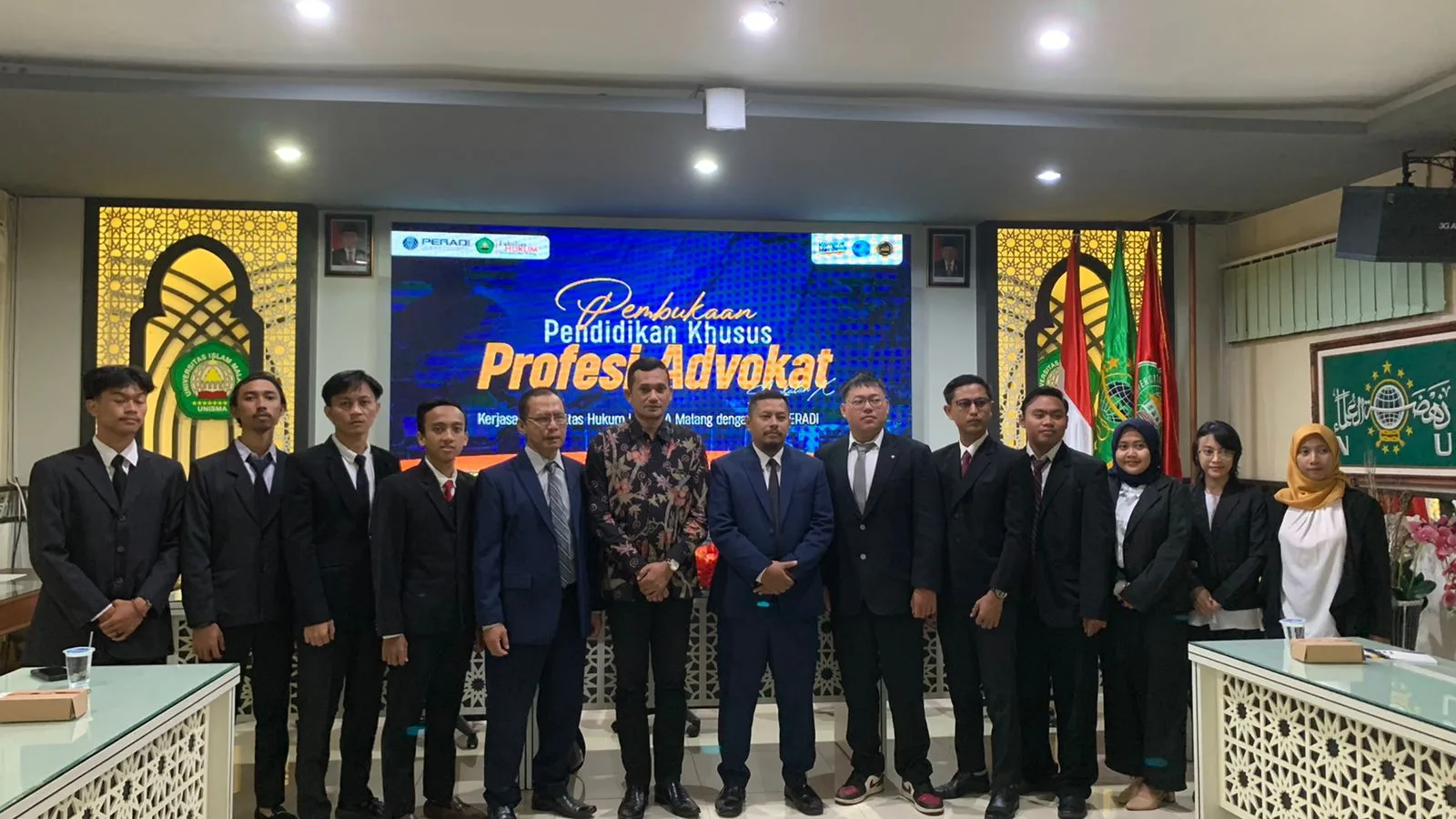 Beberapa peserta PKPA angkatan 10 berfoto bersama sebelum memulai pendidikan. Foto / Feni Yusnia