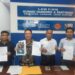 Pihak balai pelatihan tenaga kerja luar negeri, PT CKS didampingi kuasa hukumnya memberikan klarifikasi atas 6 calon TKW kabur. (Foto/M Sholeh)