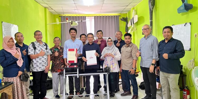 Kunjungan Fakultas Vokasi UMM ke Geomac Perkasa (Geomac Survey Indonesia) jalin kerja sama untuk kembangkan industri drone lokal.