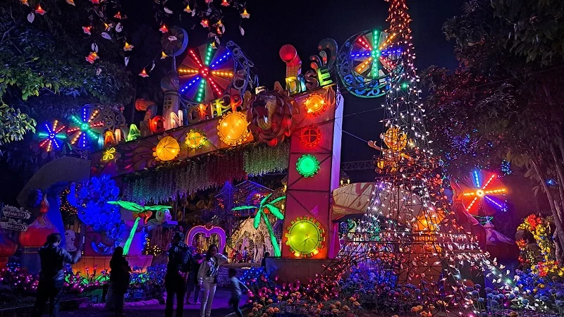 Taman Lampu LED, Malang Night Paradise.