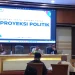 Akademisi UB di kegiatan Bonsai UB Malang membahas proyeksi politik Pasca Pemilu utamanya soal prediksi adu kekuatan kubu koalisi dan oposisi politik. Foto: Azmy