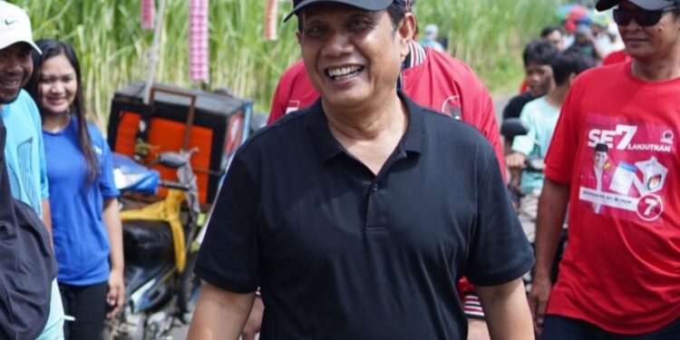 Anggota DPRD Jawa Timur dari Fraksi PDI Perjuangan Dapil Malang Raya, Gunawan Wibisono HS berbicara tentang peran jurnalis di peringatan Hari Pers Nasional 2024