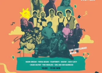 Informasi jadwal dan harga tiket Konser Sunset di Kebun 2024 di Kebun Raya Purwodadi Pasuruan pada tanggal 2-3 Maret 2024, ada Fiersa Besari hingga Fourtwnty dan beberapa musisi lainnya /Foto: Instagram @sunsetdikebun