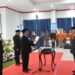 Penandatanganan pakta integritas Perumda Tirta Kanjuruhan Malang dipimpin oleh Bupati Malang Sanusi. Foto / dok