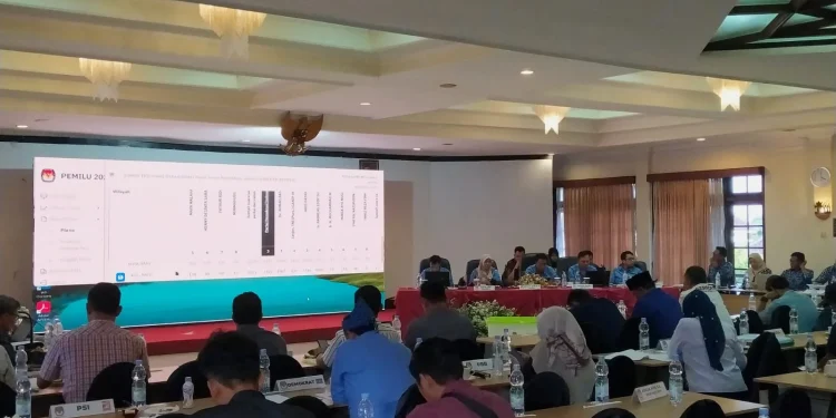 Rekapitulasi perhitungan suara DPRD Kota Batu