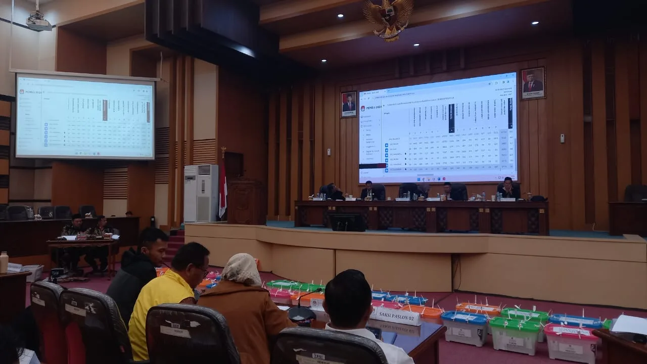 reakpitulasi suara Kabupaten Malang