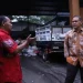 Pj Wali Kota Batu, Aries Agung Paewai, saat meninjau sejumlah lokasi menanggapi persoalan sampah di Kota Batu. Diketahui sampah menumpuk di bekas pasar relokasi.