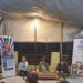 Suasana kegiatan bedah buku Filsafat untuk Pemalas. (Dari kiri kekanan), Moderator Jefri Hadi S, Destriana Saraswati, M.Phil, Pendeta Nicky Widyaningrum, dan penulis buku Achmad Dhofir Zuhry.