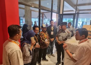 Persiapan pesta demokrasi atau Pemilu 2024 di Lapas Kelas I Malang.