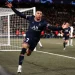 Kylian Mbappe ketika selebrasi setelah mencetak gol.