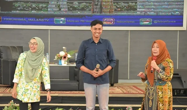 Acara pendidikan etika pengembangan diri pada Semester Gasal Tahun Akademik 2023 FEB UNISMA.