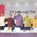 Konferensi pers Indosat mengumumkan capaian pendapatannya selama 2023.