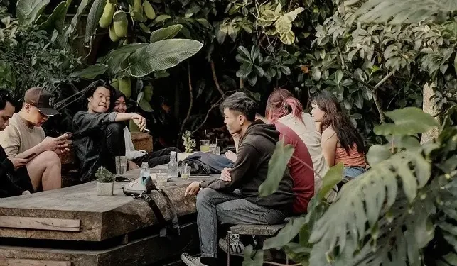 Gartenhaus Co-Working Space, sebagai ilustrasi rekomendasi cafe garden di Malang. (Foto: Instagram/@gartenhaus_co)
