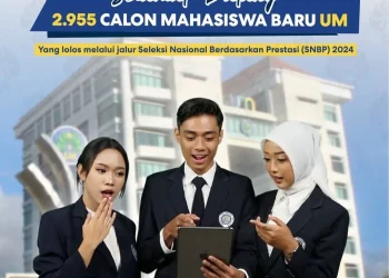 Informasi registrasi mahasiswa baru UM jalur SNBP 2024/Foto: Instagram @universitasnegerimalang