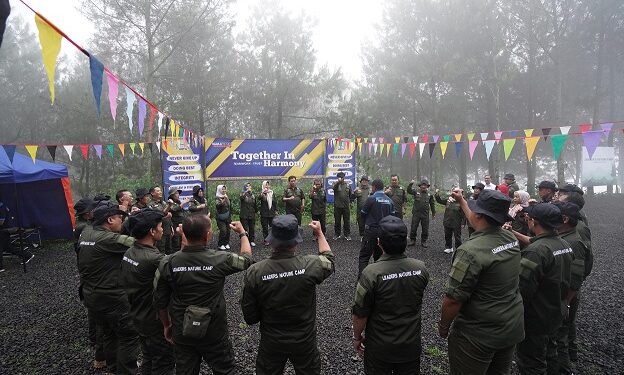 Leaders Nature Camp sebagai cara Pj Wali Kota Batu bangun kekompakan OPD. Foto : Prokopim KWB
