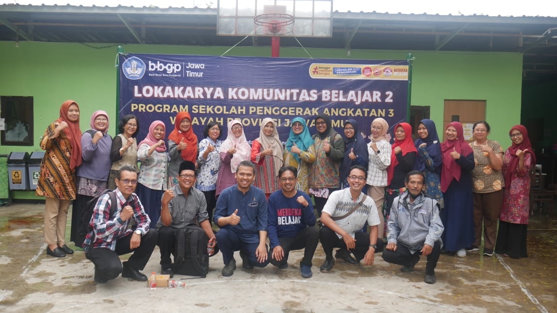 Lokakarya Komunitas Belajar 2 Program Sekolah Penggerak (PSP) Angkatan 3 Tahun Pertama di SMPIT Insan Permata Kota Malang. Foto/Dokumen SMPIT Insan Permata