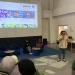 Direktur MCC, Ageng Bagus Armanda saat melakukan paparan di Town Hall Meeting. Foto / Feni Yusnia