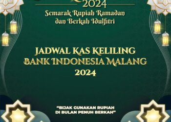 Syarat dan jadwal tukar uang lebaran di Malang melalui kas keliling Bank Indonesia /Foto: Instagram @bank_indonesia_malang