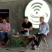 Moh. Yajid Fauzi SH (paling kanan) saat membagikan pengalaman serta motivasi kepada peserta Tugu Inspirasi Talks. (Foto: Fitrothul M.)