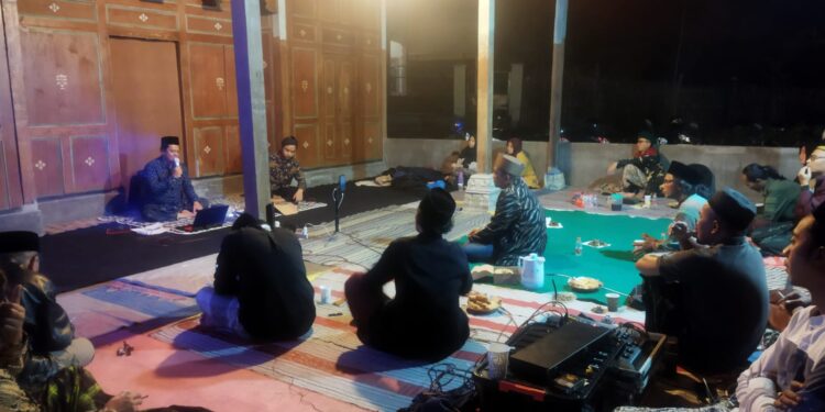 Acara Jigang Ramadan Lesbumi NU Kota malang di hari ketiga membahas Sunan Bonang. Foto/dok for TM