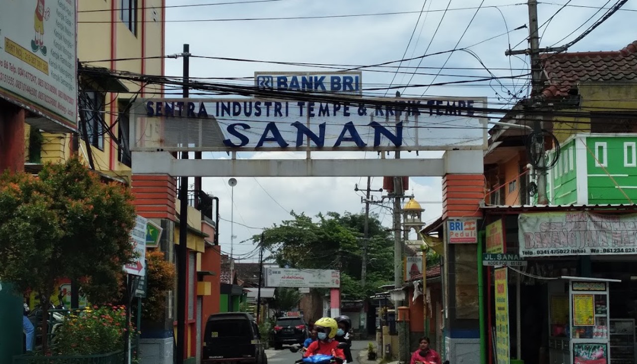 Gang Kampung Sanan Industri Foto: (Ade Atmi, maps.google.com)