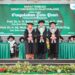 Pengukuhan dua Guru Besar Unisma Fakultas Peternakan oleh Rektor Unisma Prof Maskuri MSi. Foto / dok Unisma