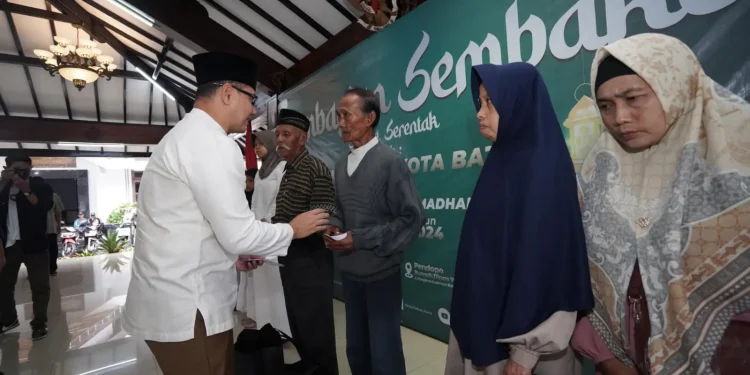 salurkan sembako