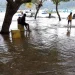 banjir rob terjang pantai selatan Malang