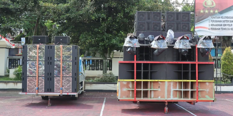 sound horeg diamankan polisi