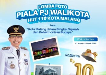 lomba foto piala Pj Wali Kota Malang