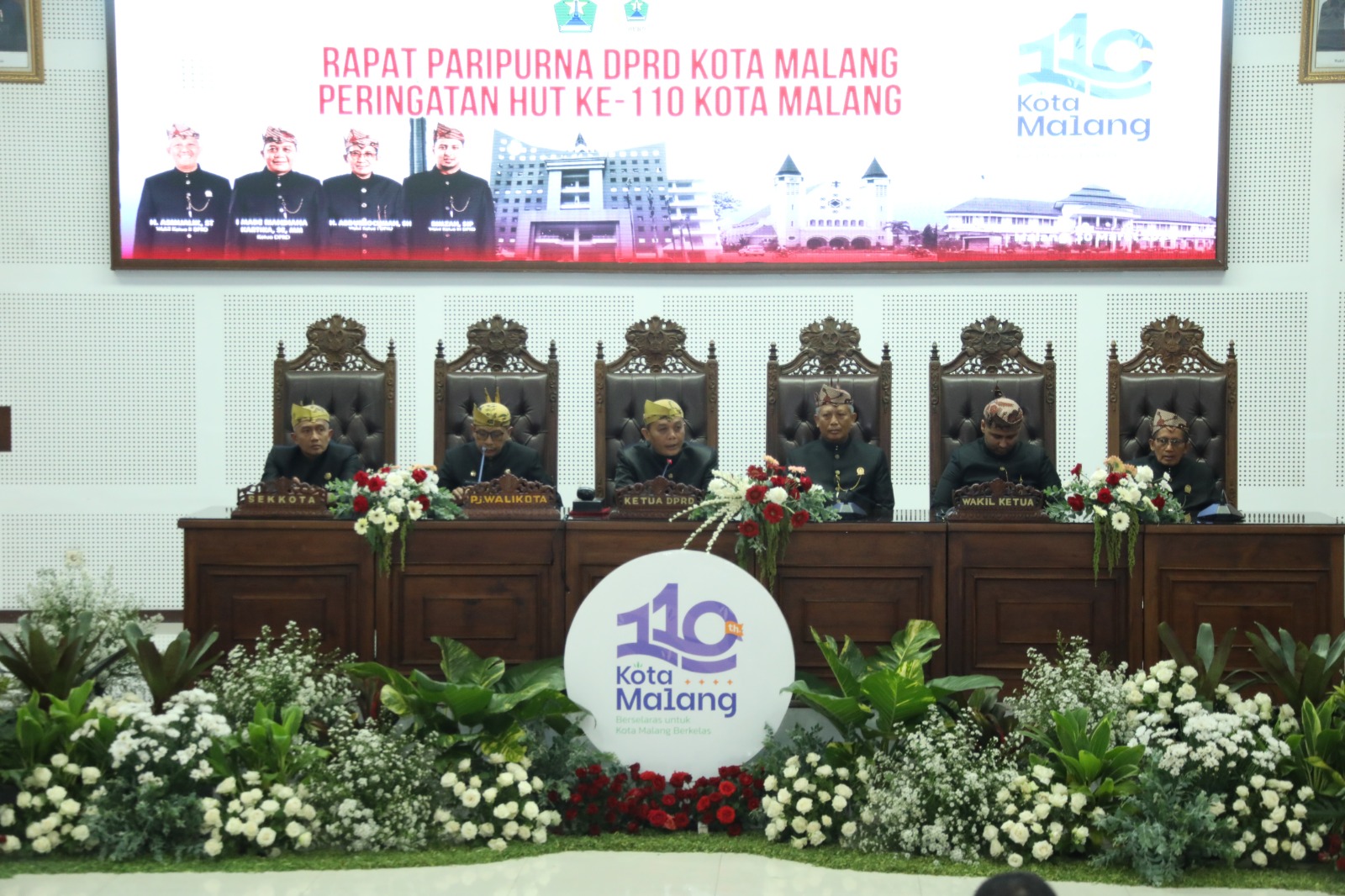 Rapat Paripurna DPRD Kota Malang
