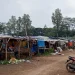 Kondisi Stadion Gelora Brantas yang kini beralih fungsi menjadi area pedagang pasar pagi. Foto: Azmy