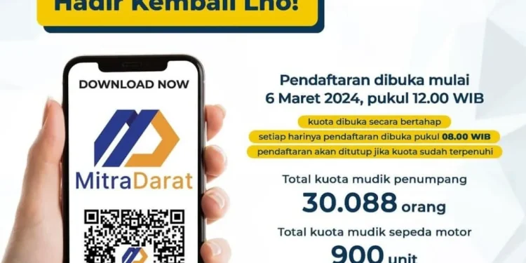 Informasi syarat dan tata cara program mudik gratis Kemenhub 2024 yang dapat dimanfaatkan untuk mudik Lebaran 2024 mendatang /Foto: Instagram @kemenhub151