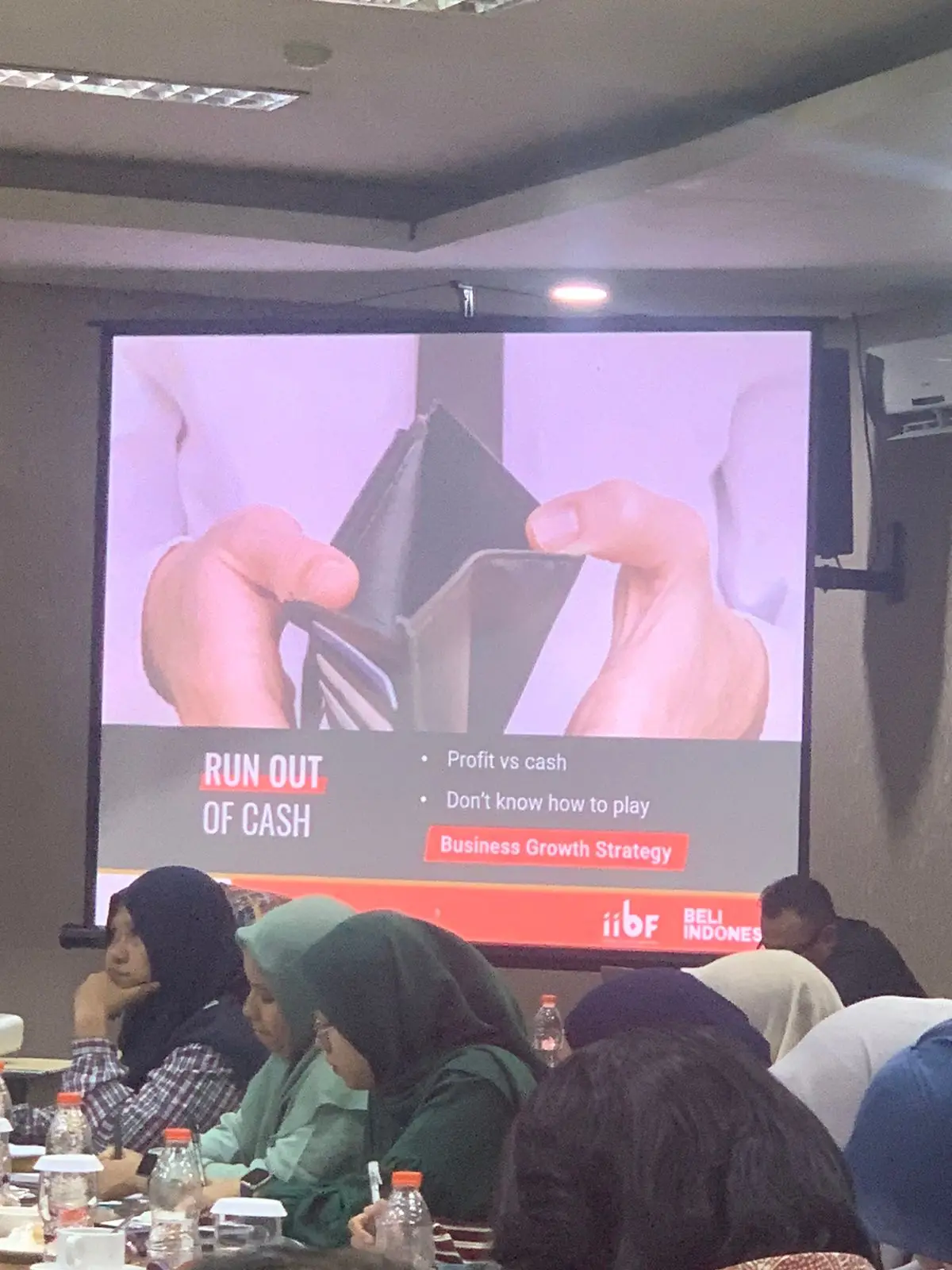 Salah satu materi di Bwin by IIBF Malang.