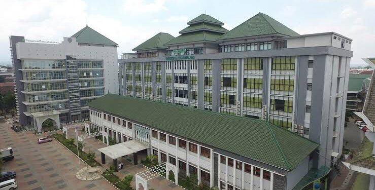 Gedung perkuliahan Universitas Islam Malang atau Unisma Malang, salah satu kampus swasta terbaik. Foto / dok Unisma