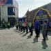 Personel gabungan disiagakan di Pos Pam Bantur. Foto: Polres Malang