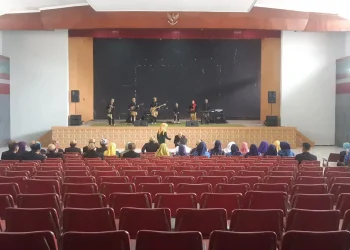 Gedung Kesenian Gajayana Kota Malang. (Foto/M Sholeh)