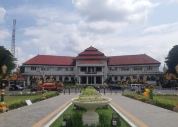 Balai Kota Malang sebagai pusat pemerintahan di Kota Malang. (Foto/M Sholeh)