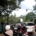 Salah satu titik potensi kemacetan arus lalu lintas di Kota Malang. (Foto/M Sholeh)