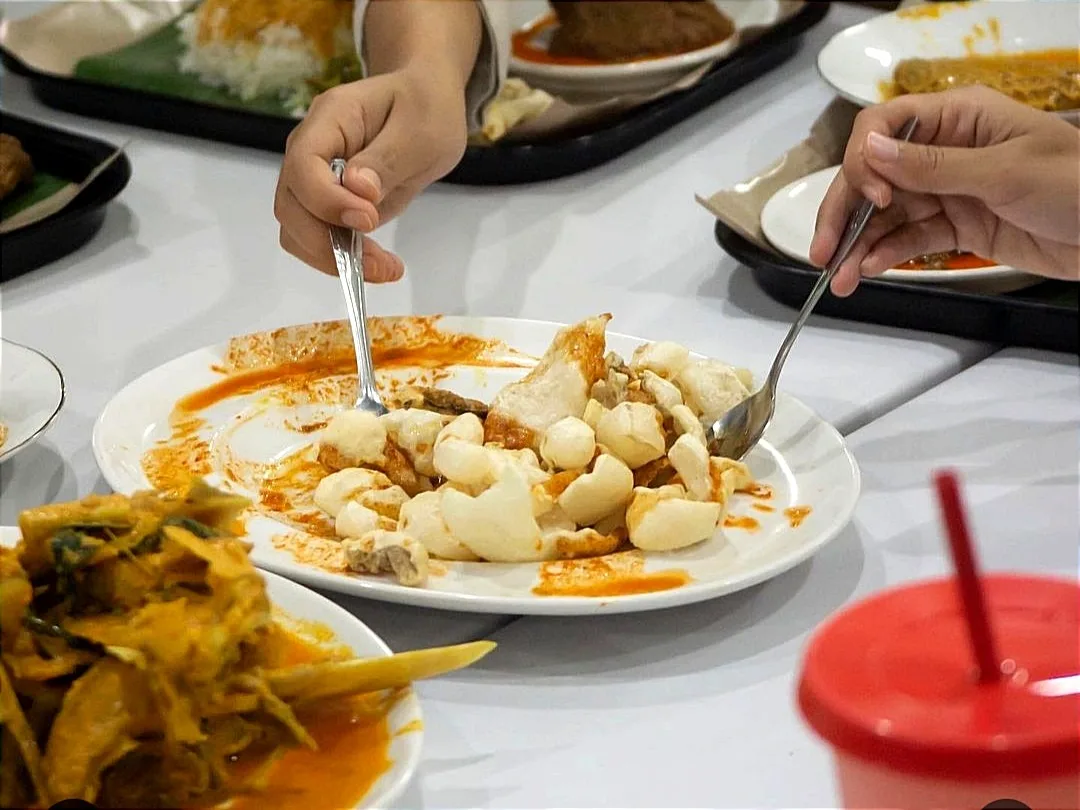 Jangek, menu langka autentik khas minang di Rumah Rendang Malang. Foto: RRM