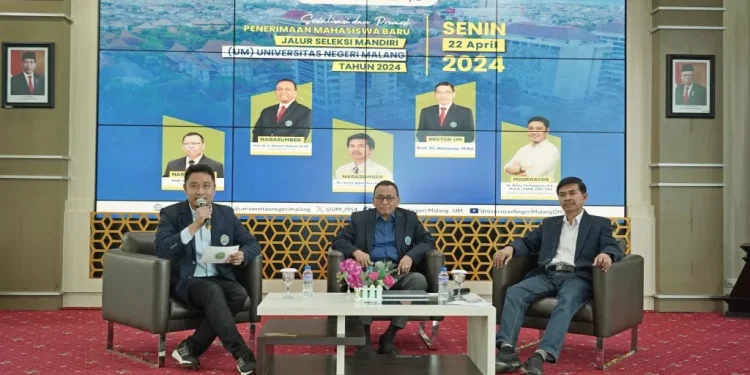 UM memberi tambahan kuota dalam penerimaan mahasiswa baru tahun akademik 2024-2025/Foto: Dok.UM