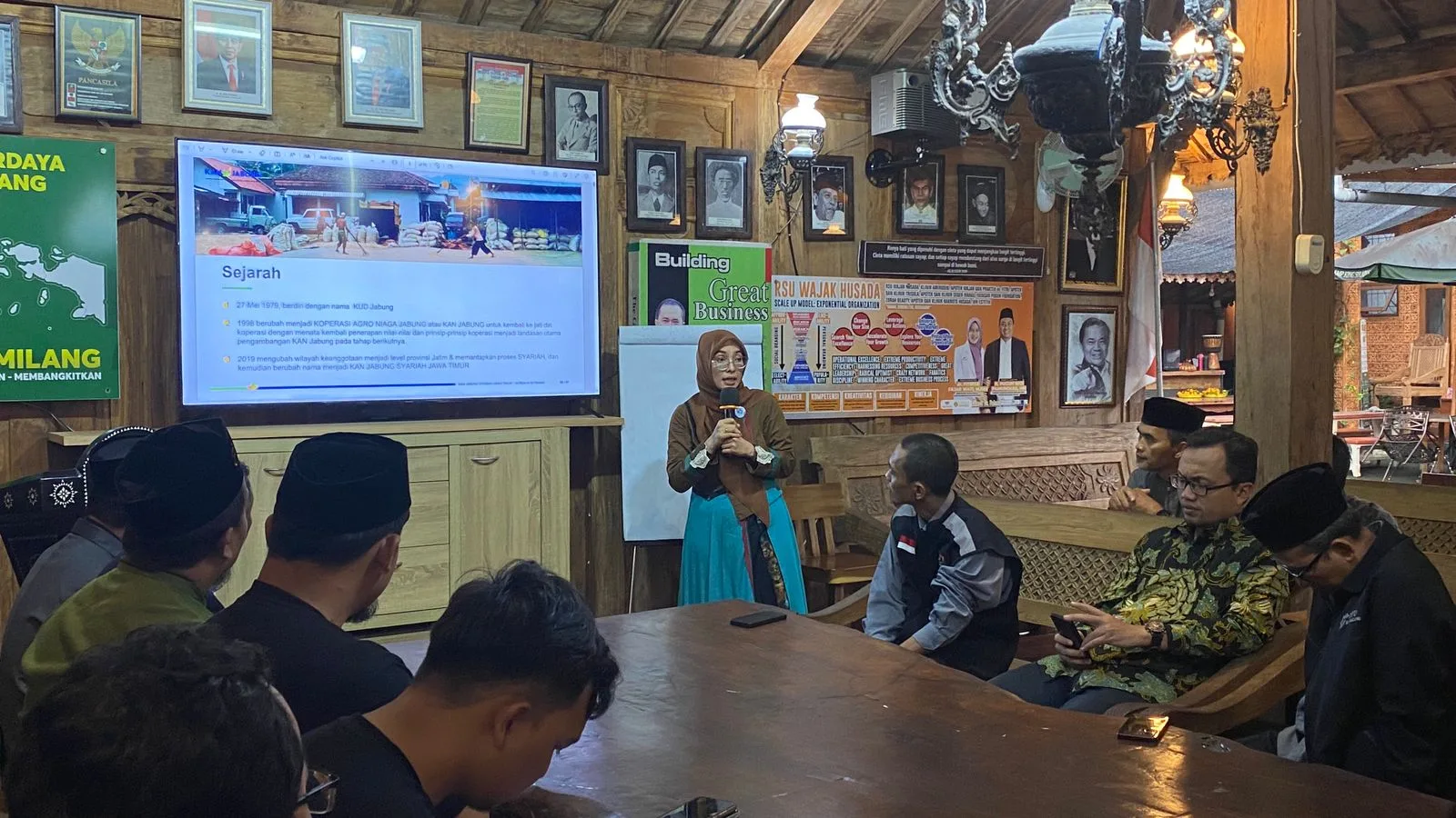 Suasana Kajian Spirit Gilang Gemilang spesial Akhir Ramadan. Foto / dok